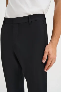 Slim Tapered Wool Trousers