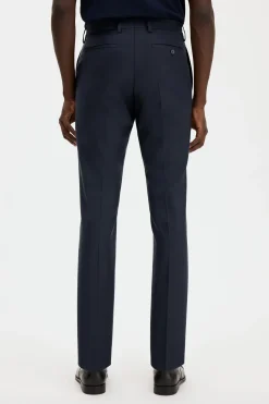 Slim Tapered Wool Trousers