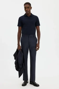 Slim Tapered Wool Trousers