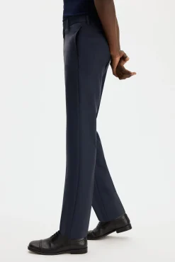 Slim Tapered Wool Trousers