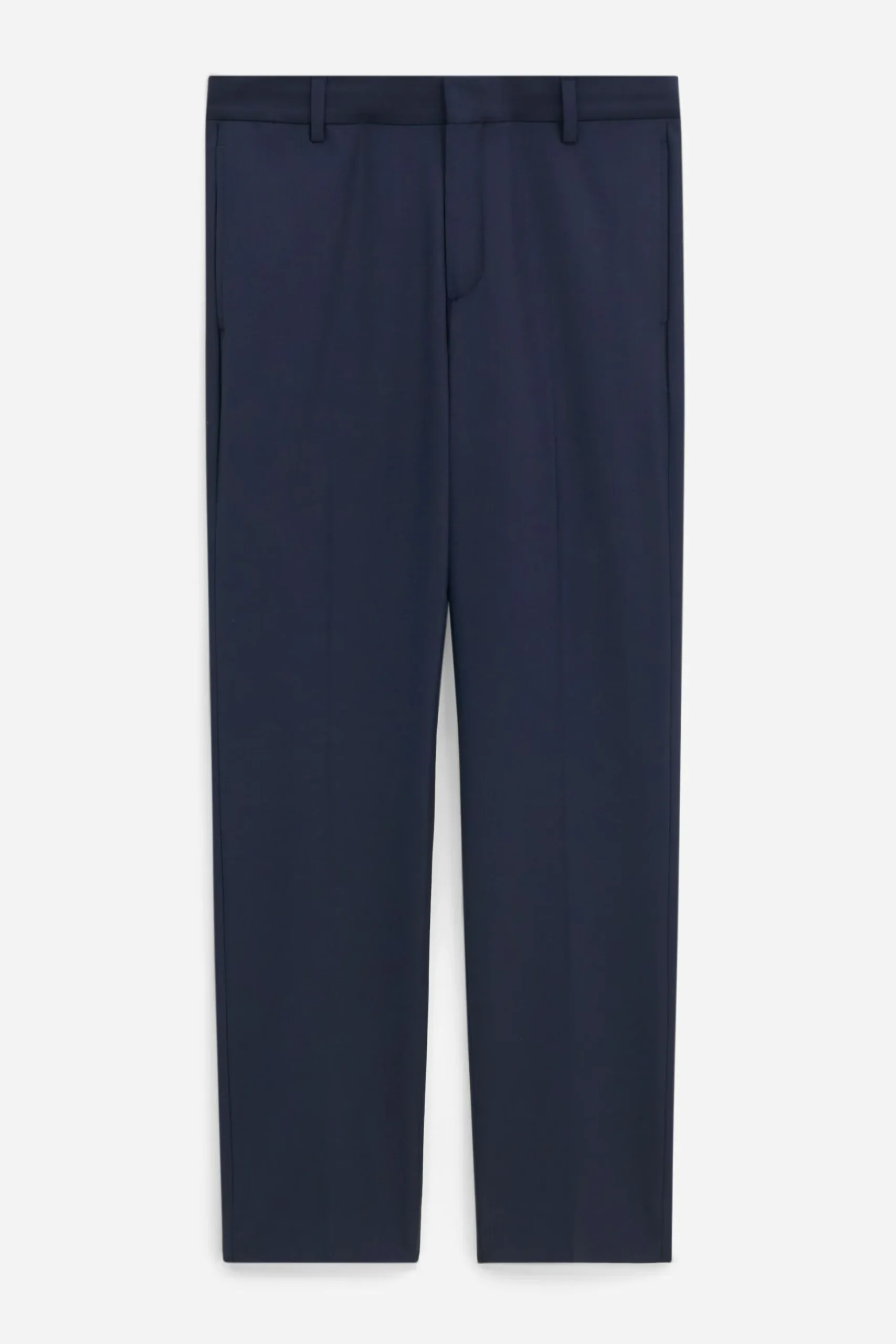 Slim Tapered Wool Trousers