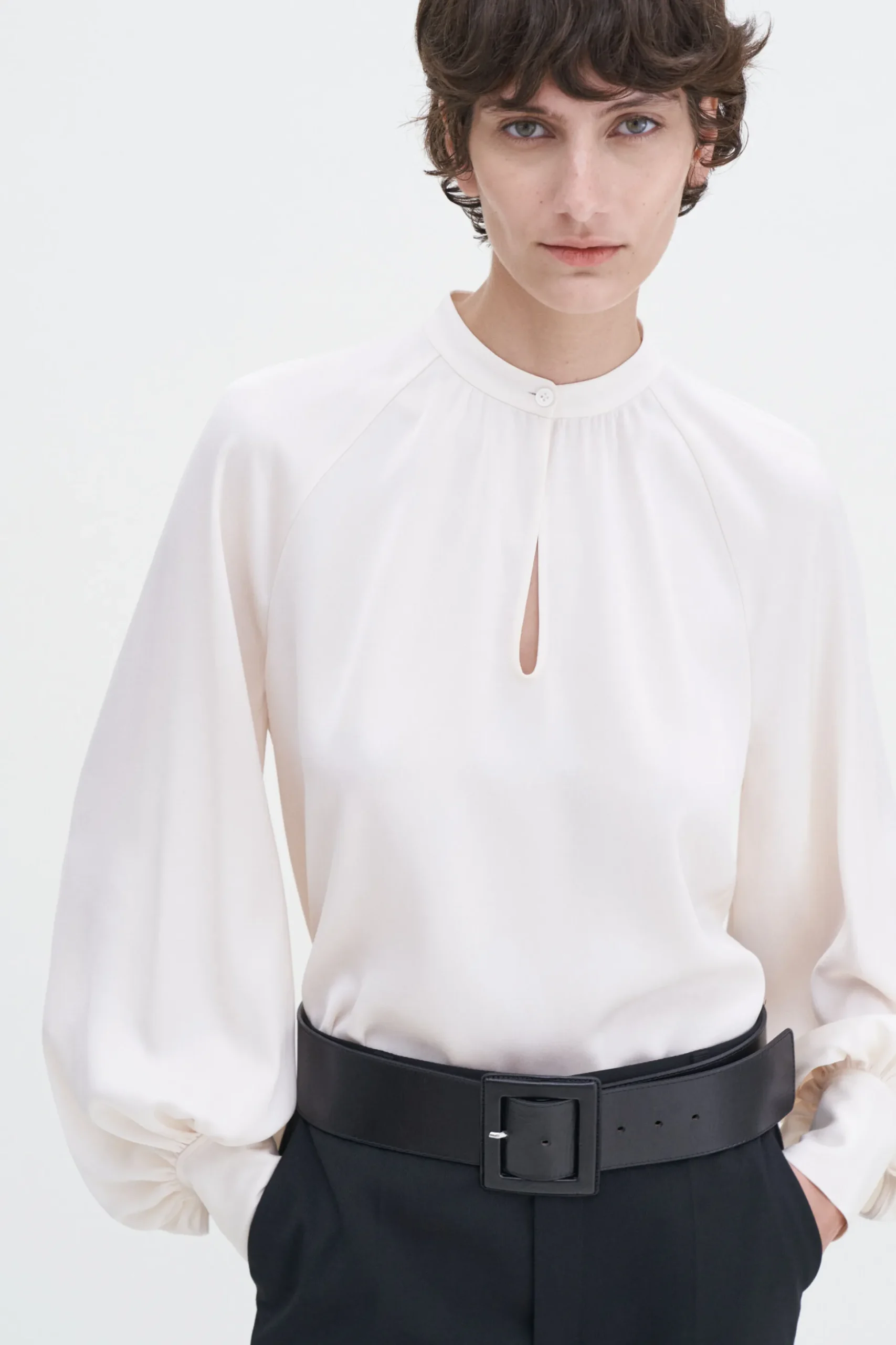 Stand Collar Blouse