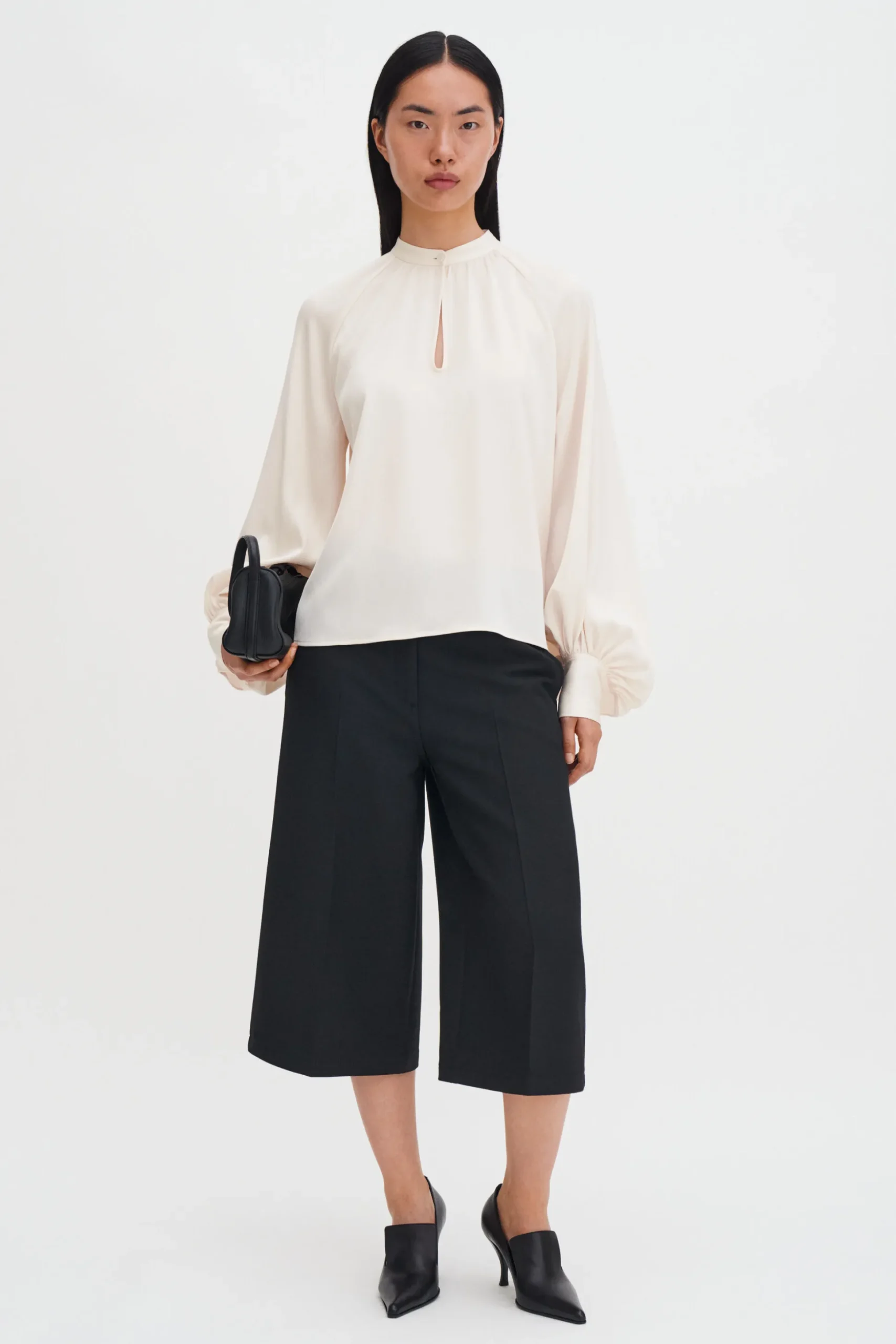Stand Collar Blouse