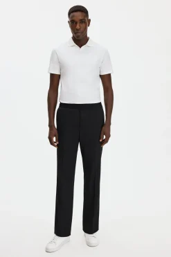 Stretch Cotton Polo T-Shirt