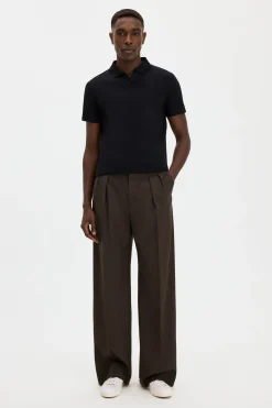 Stretch Cotton Polo T-Shirt