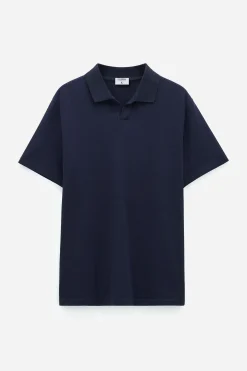 Stretch Cotton Polo T-Shirt