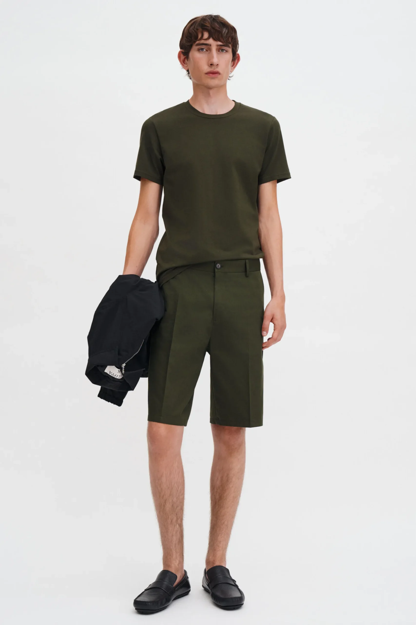 Stretch Cotton Tee