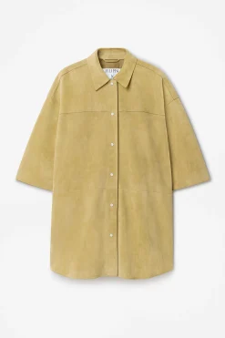 Suede Shirt Jacket