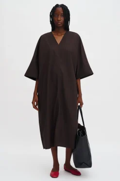 V-Neck Cotton Kaftan