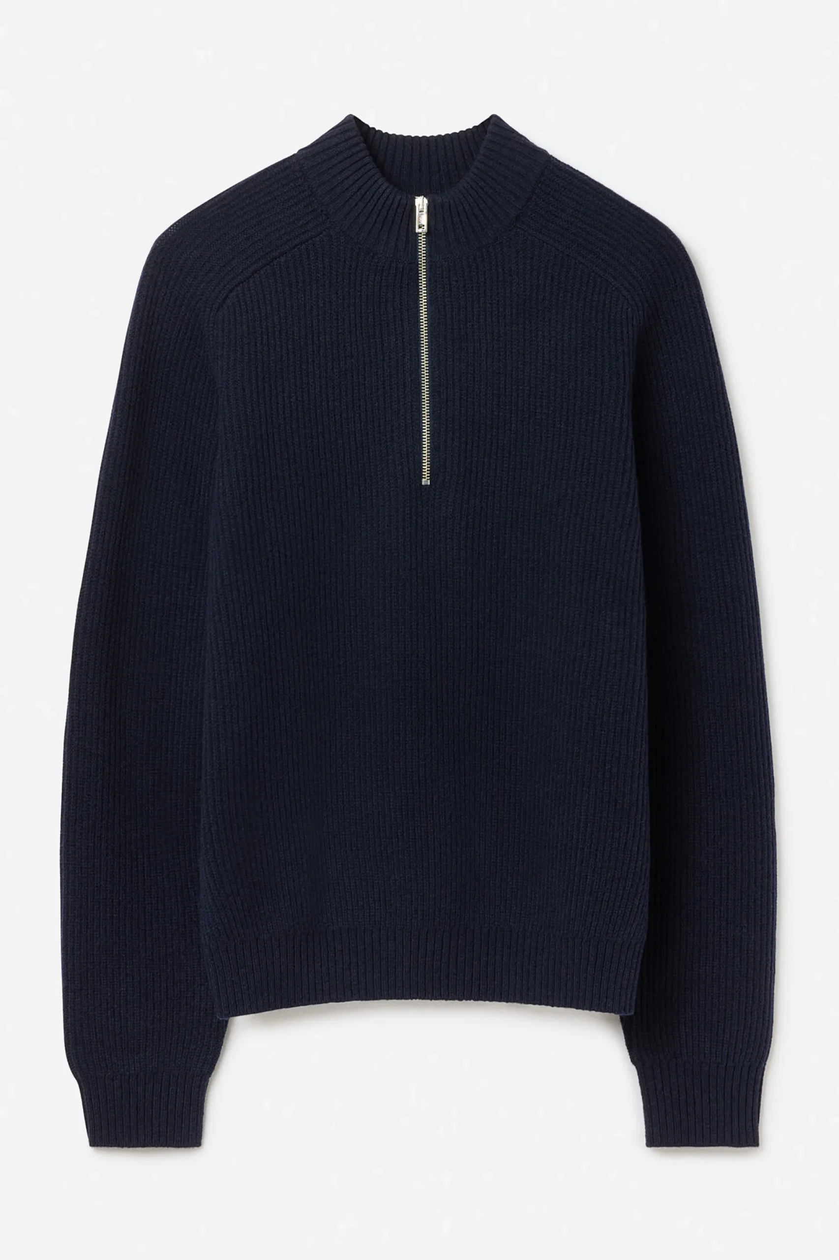 Wool Half Zip Sweater
