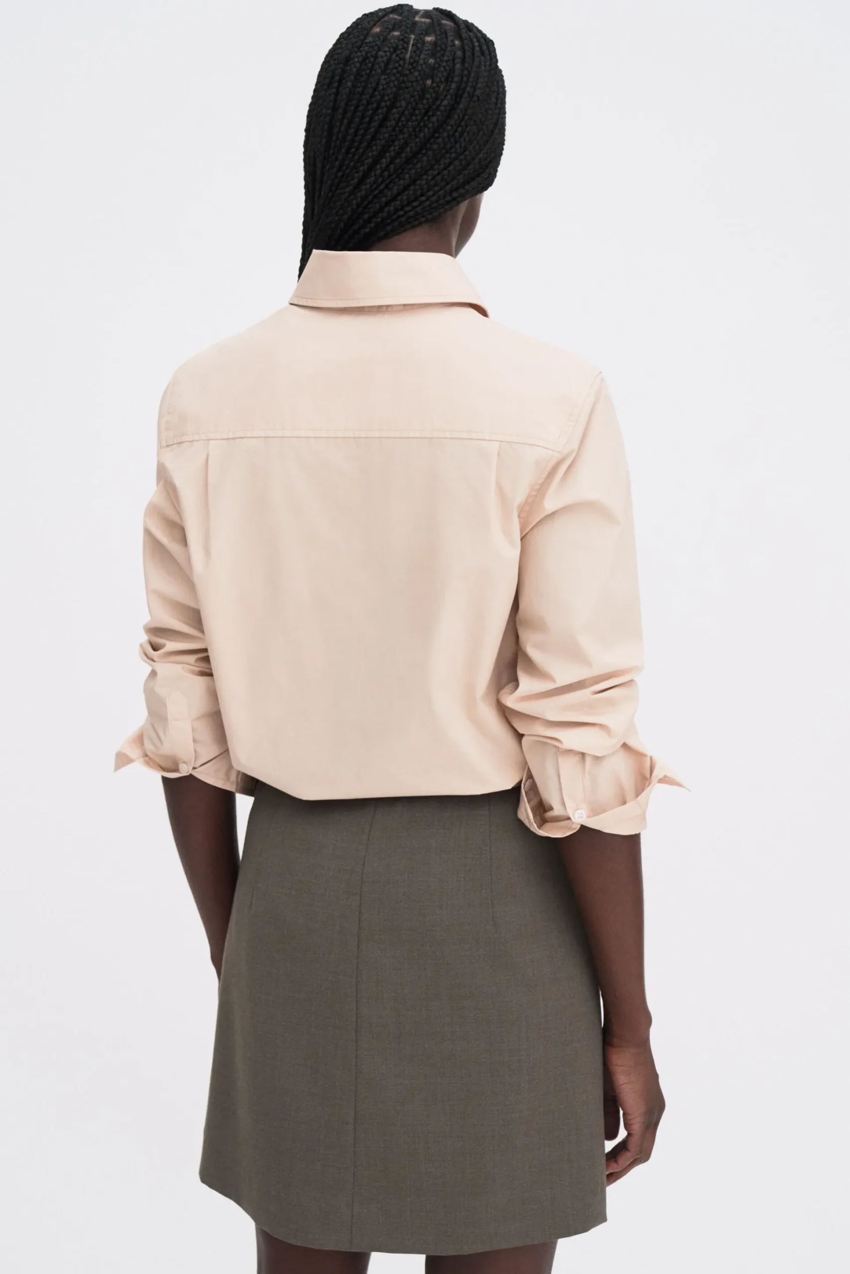 Wool Mini Skirt